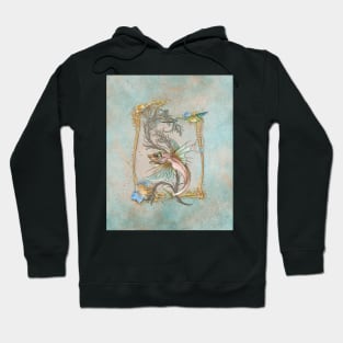 Fantasy Fish Art Nouveau Hoodie